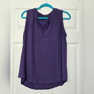 Papermoon Purple Sleeveless Tank Top